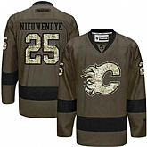Glued Calgary Flames #25 Joe Nieuwendyk Green Salute to Service NHL Jersey,baseball caps,new era cap wholesale,wholesale hats